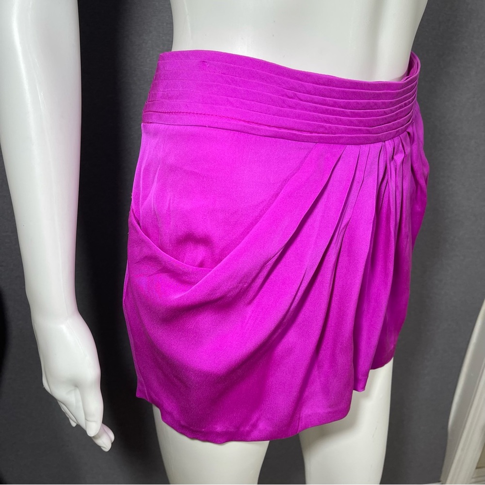 Mara Hoffman pink drapead silk shorts - Picture 11 of 11